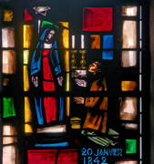 L'appartion de la Vierge Marie, le 20 janvier 1842, à Alphonse Ratisbonne, jeune juif de Strasbourg dans une église de Rome