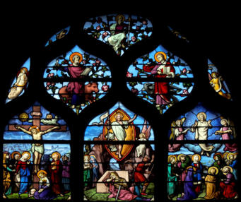 Calvaire - Résurrection - Ascension - Saints Jean, Marc et Paul