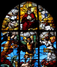Baie 12: Victoire de Saint Michel sur les anges rebelles