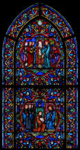 Saint Eustade, fondateur de l'abbaye de Saint-Bénigne explique la règle de Saint Macaire - Saint Seine de Mémont élève un oratoire à Sestre