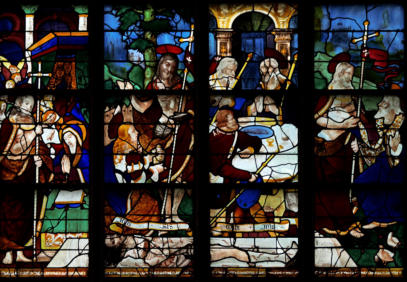 Apparitions du Christ, à sa mère, à Madeleine et aux pélerins d'Emmaüs - Incrédulité de Saint Thomas