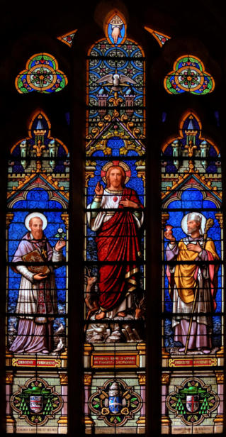 Saint François - Le Christ du Sacré Coeur - Saint Augustin