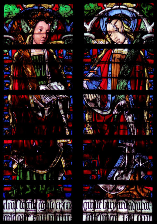 Sainte Hélène impératrice et Sainte Mâthie