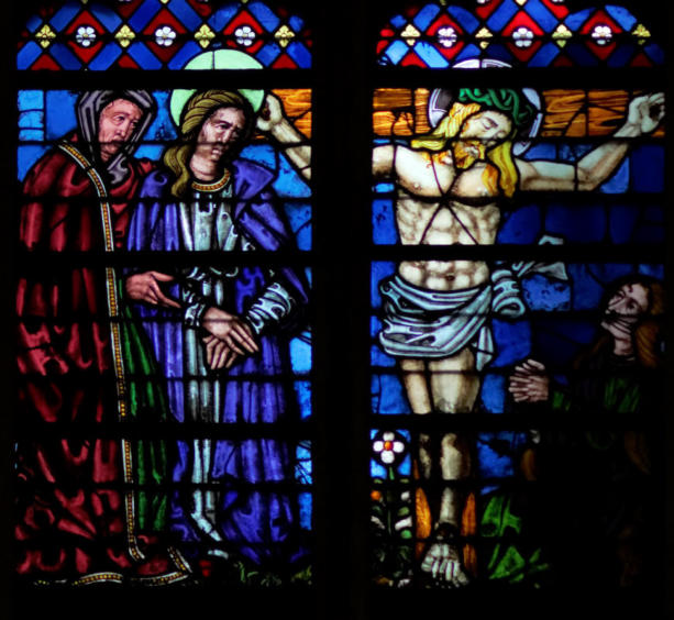 Crucifixion avec Saint Jean, la Vierge Marie et Sainte Marie-Madeleine