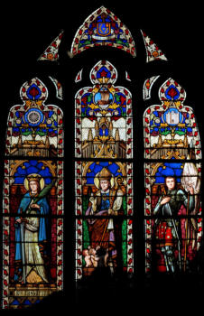 Sainte Catherine - Saint Nicolas - Sainte Jeanne d'Arc 