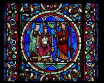 Saint Jean Baptiste adresse des reproches à Hérode et Hérodiade