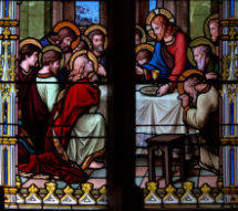 Baie 10: Apparition du Christ à Sainte Marie Madeleine (la friponne)