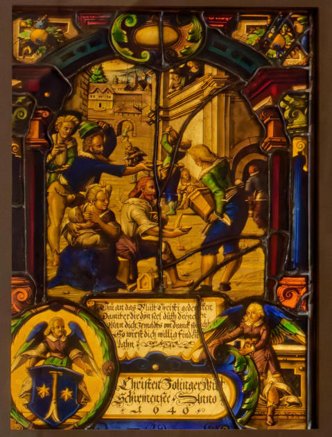 Distribution de boisson aux indigents