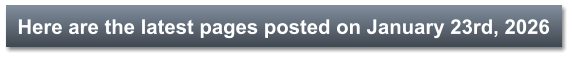 Here are the latest pages posted on January 23rd, 2026