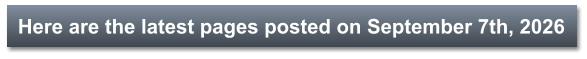 Here are the latest pages posted on September 7th, 2026