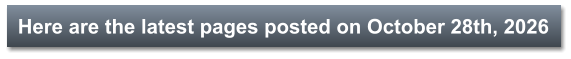 Here are the latest pages posted on October 28th, 2026